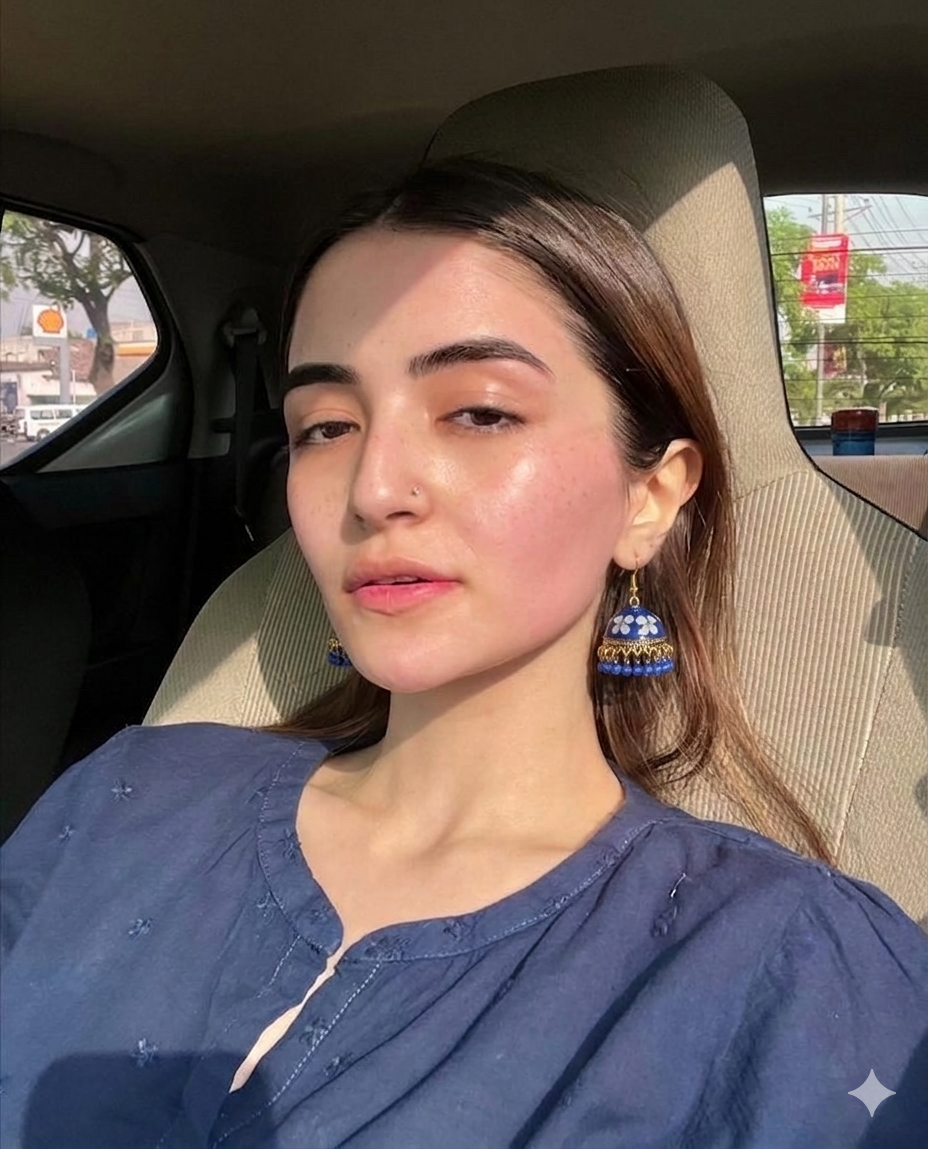 Dil Jhumki (Navy Blue)