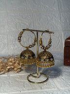 Bano Bali - copper with black silver beads