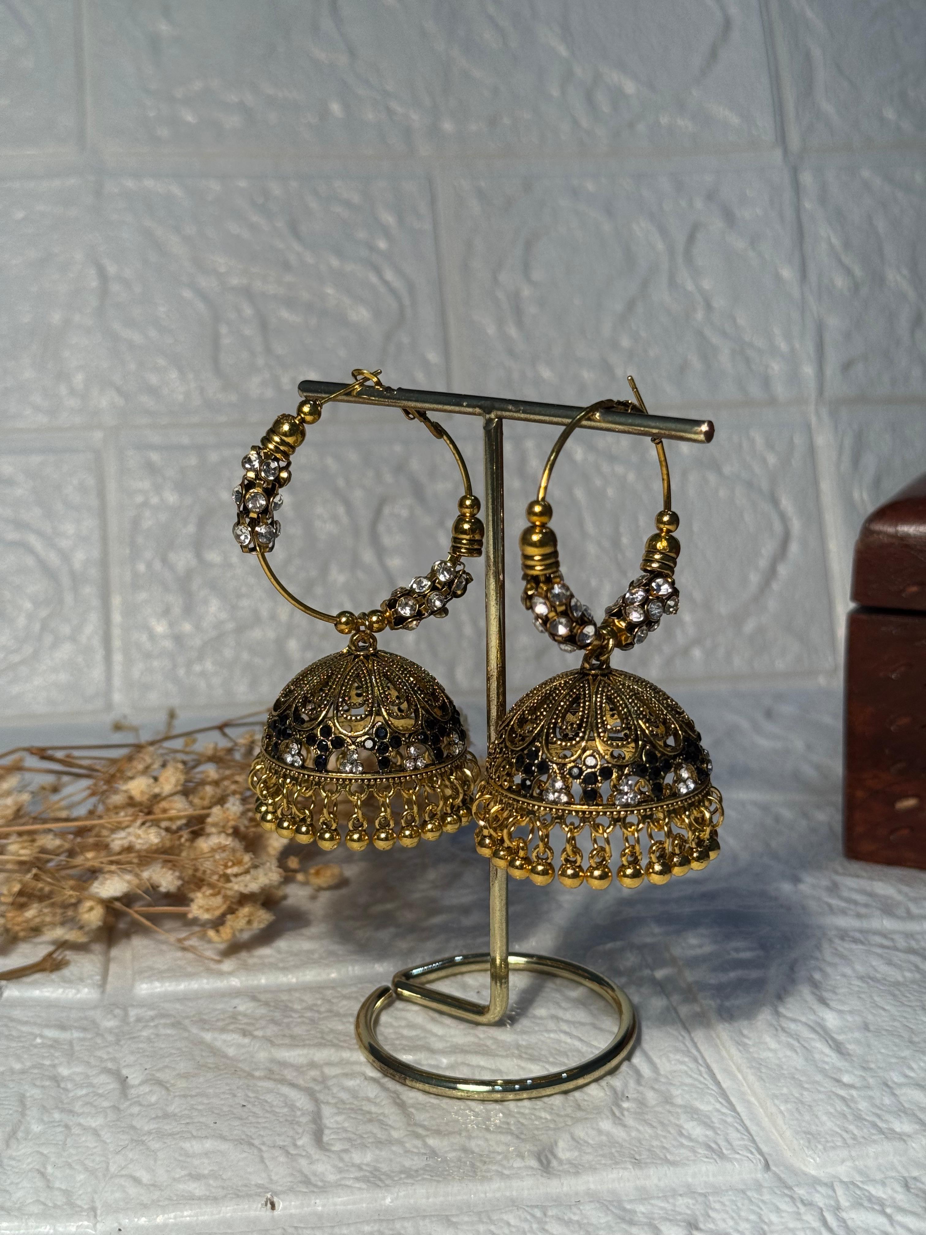 Bano Bali - copper with black silver beads