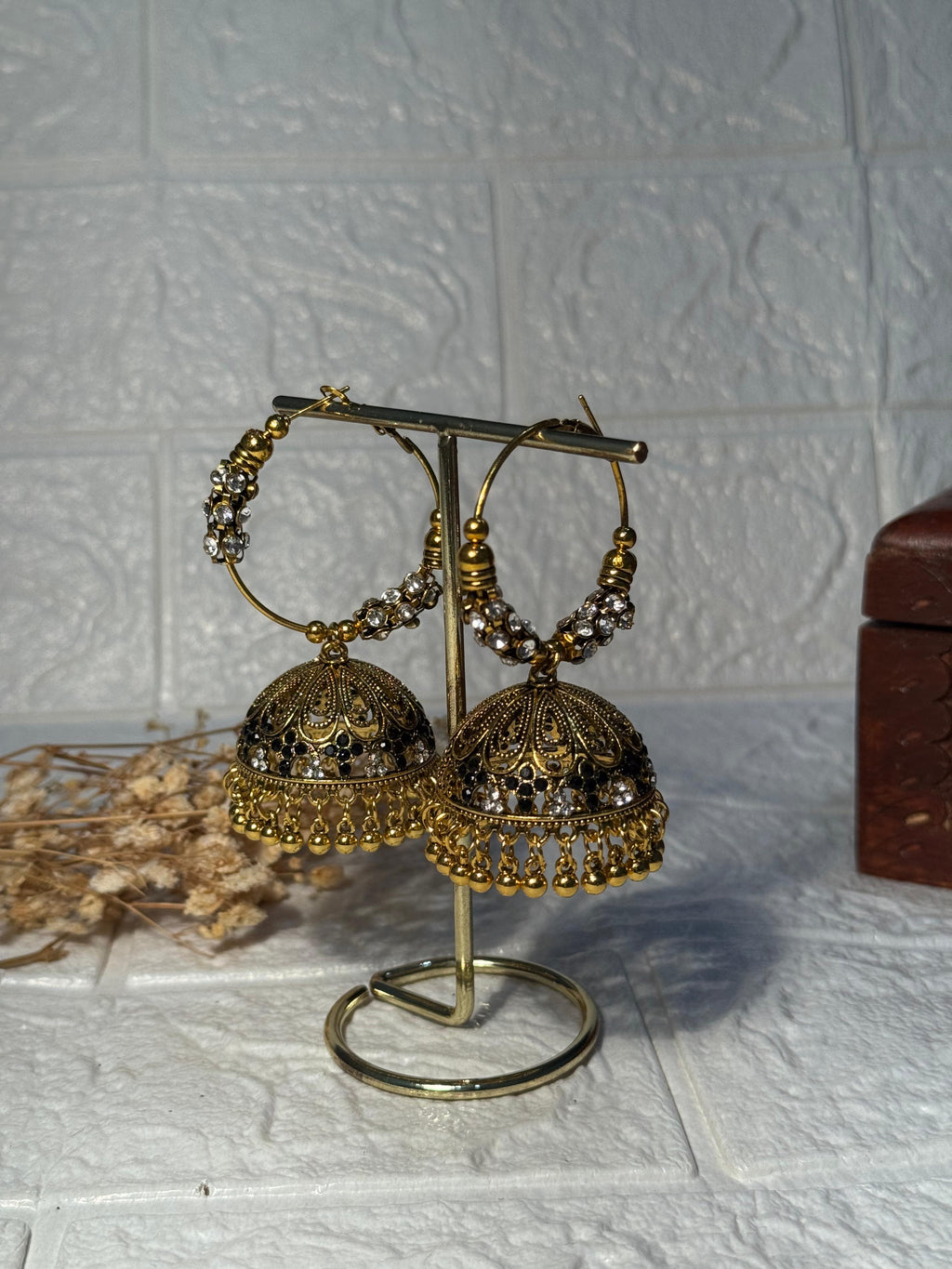 Bano Bali - copper with black silver beads