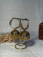 Bano Bali - copper with black silver beads
