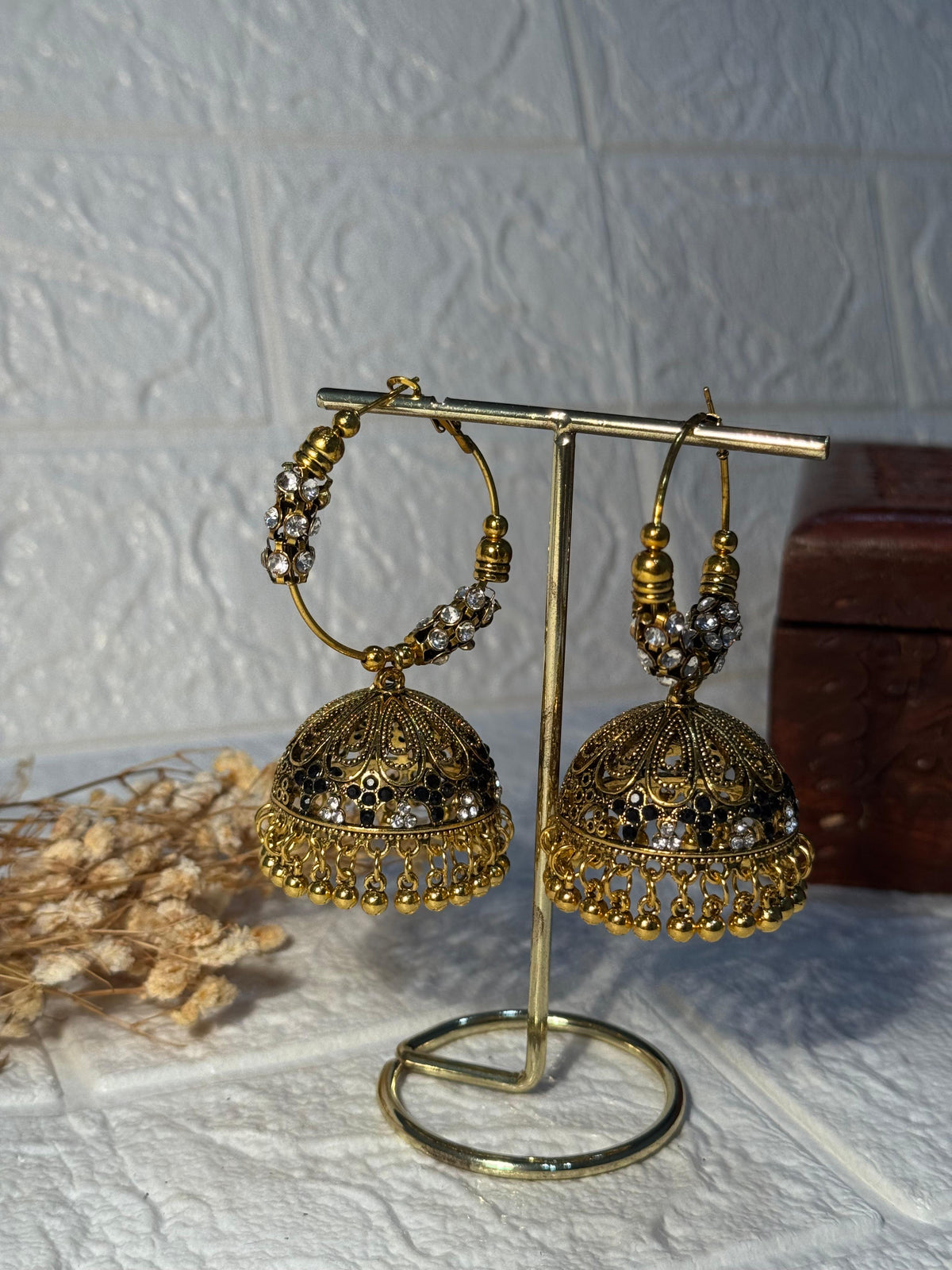 Bano Bali - copper with black silver beads