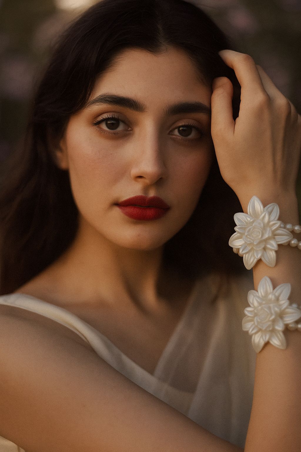 Floral Pearl bracelet