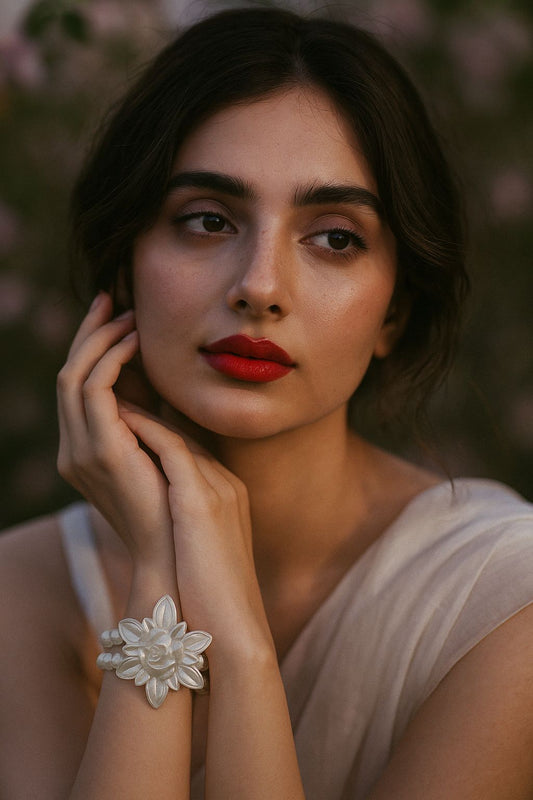 Floral Pearl bracelet