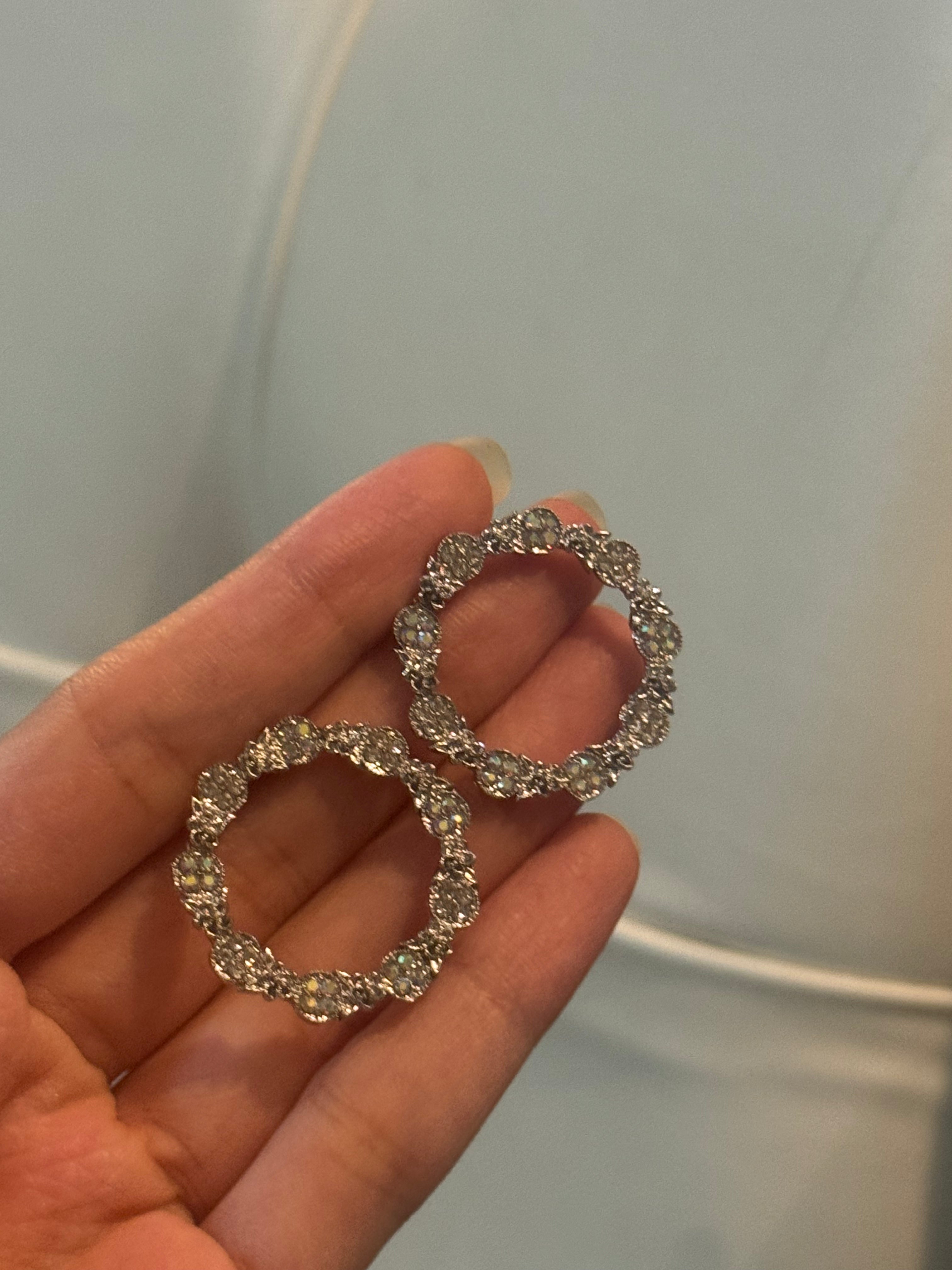 Luna Hoops (Silver)