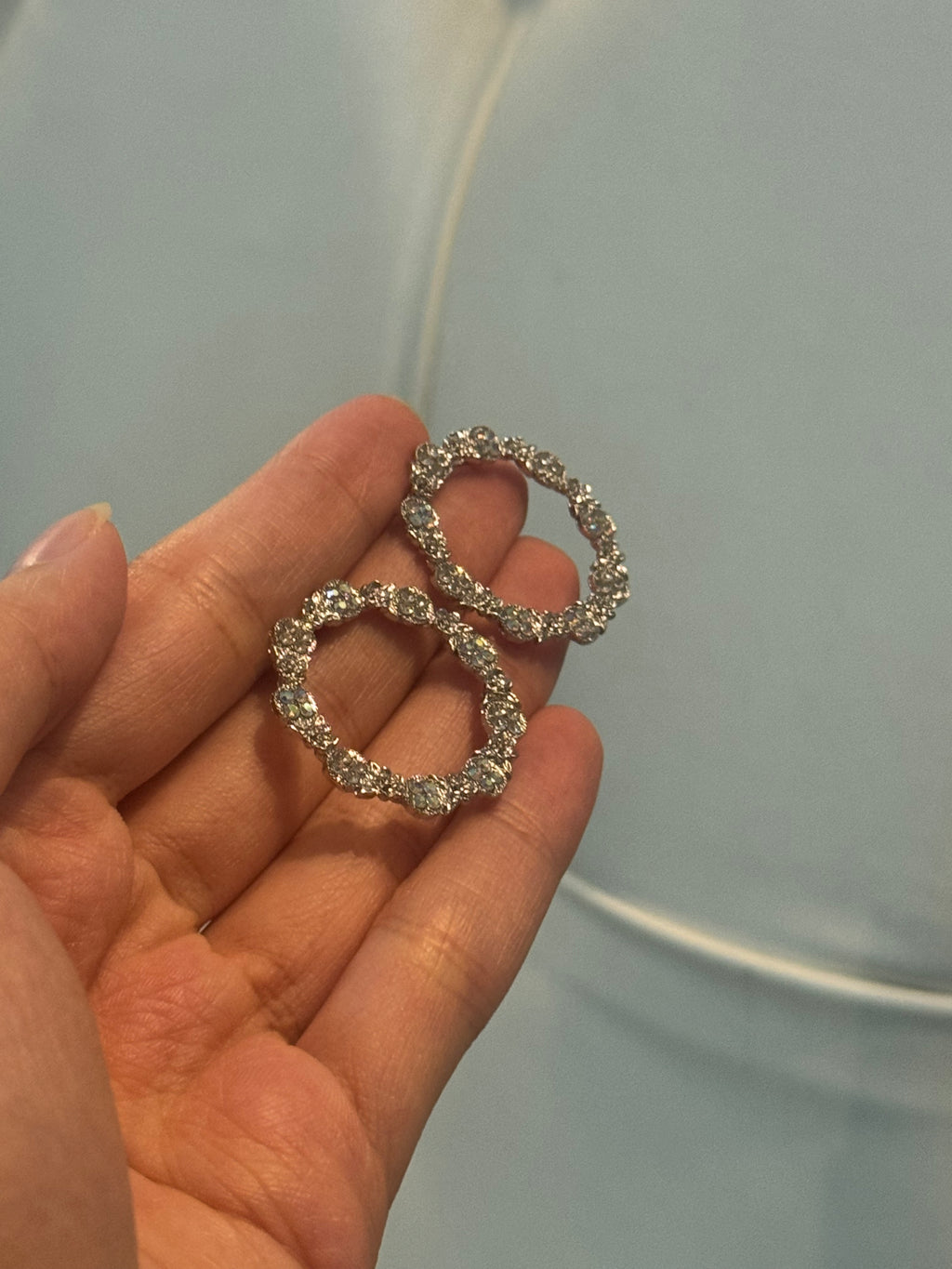 Luna Hoops (Silver)