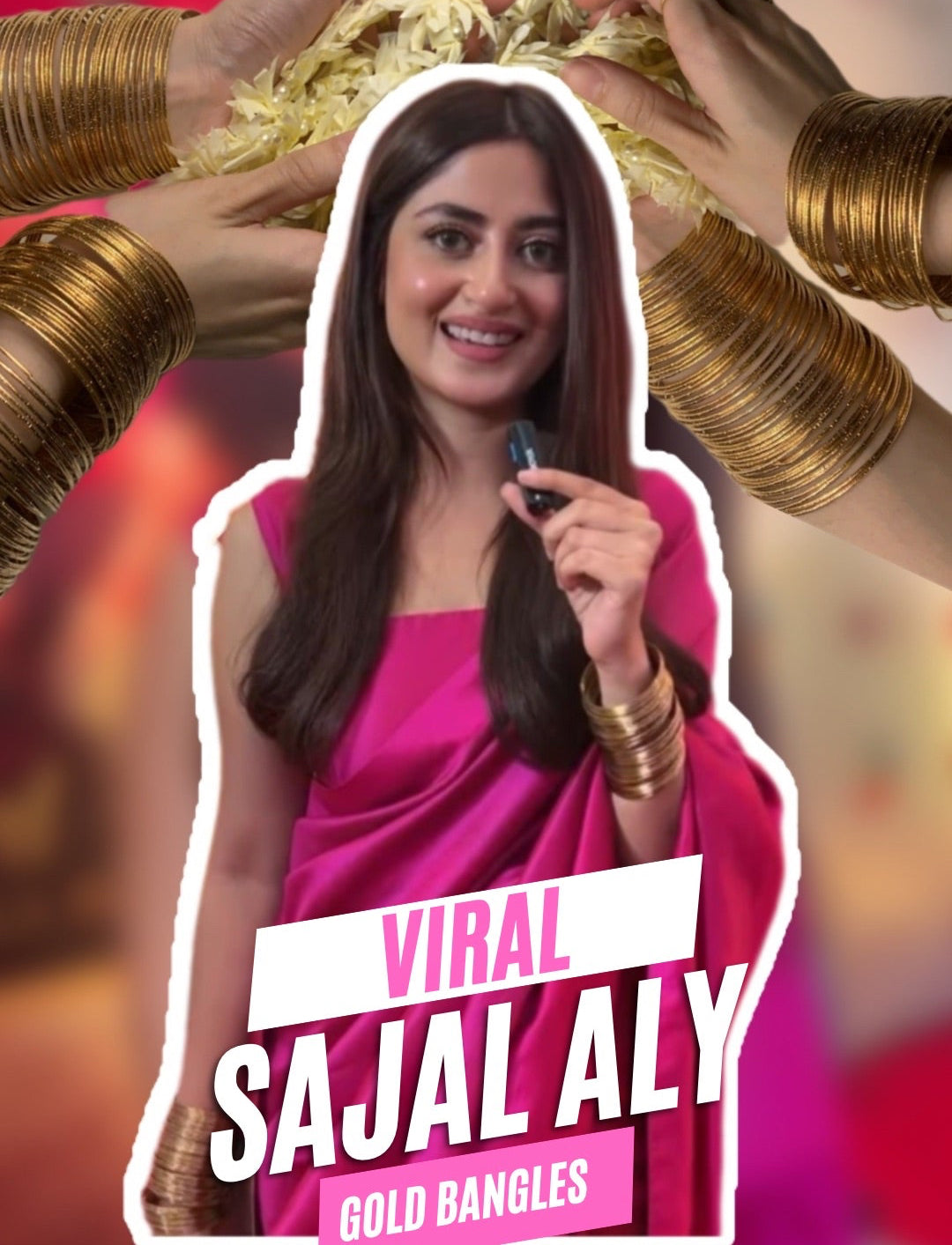 Gold Bangles (30 Pieces)