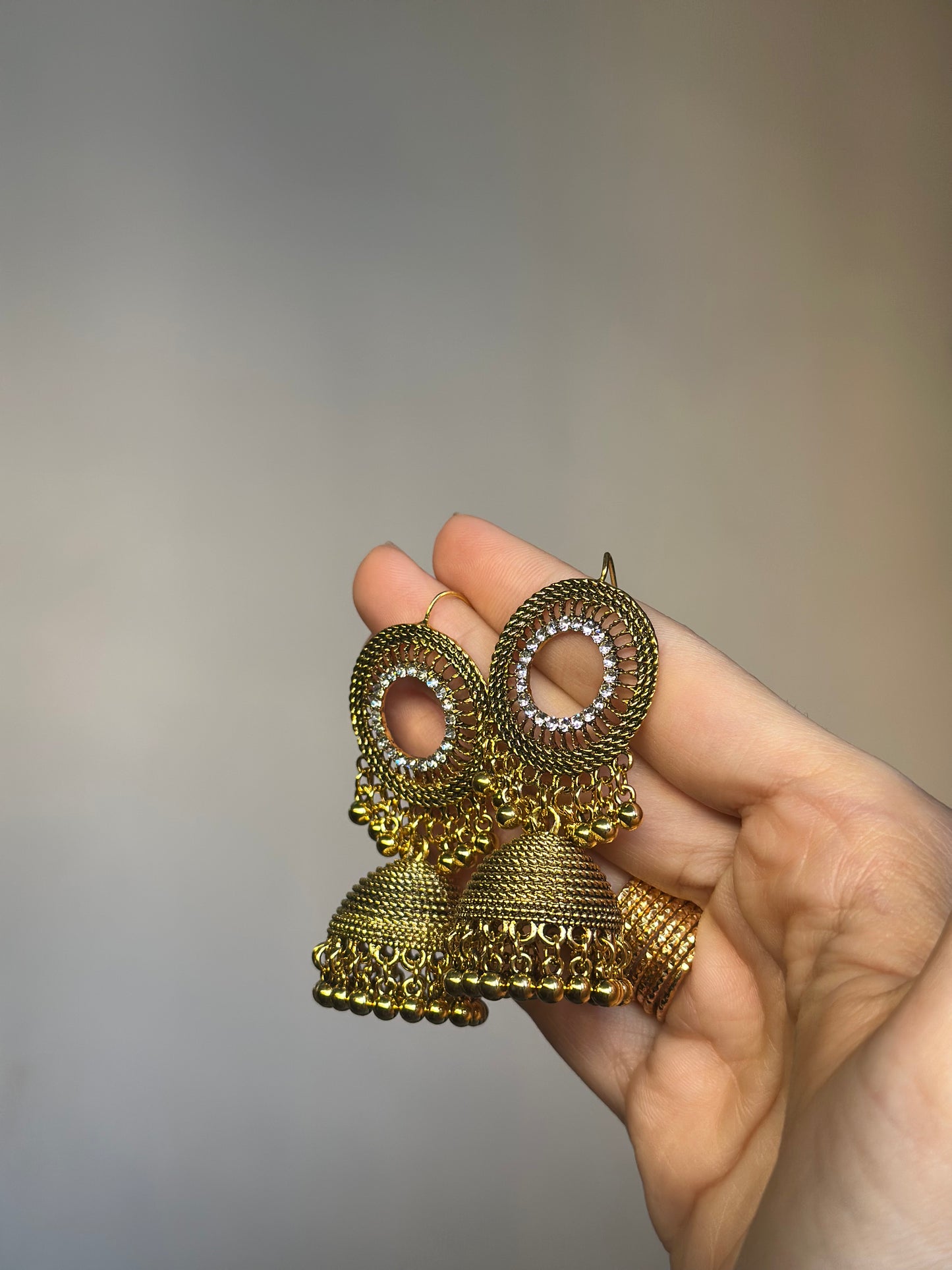 Gul jhumki copper - eid collection