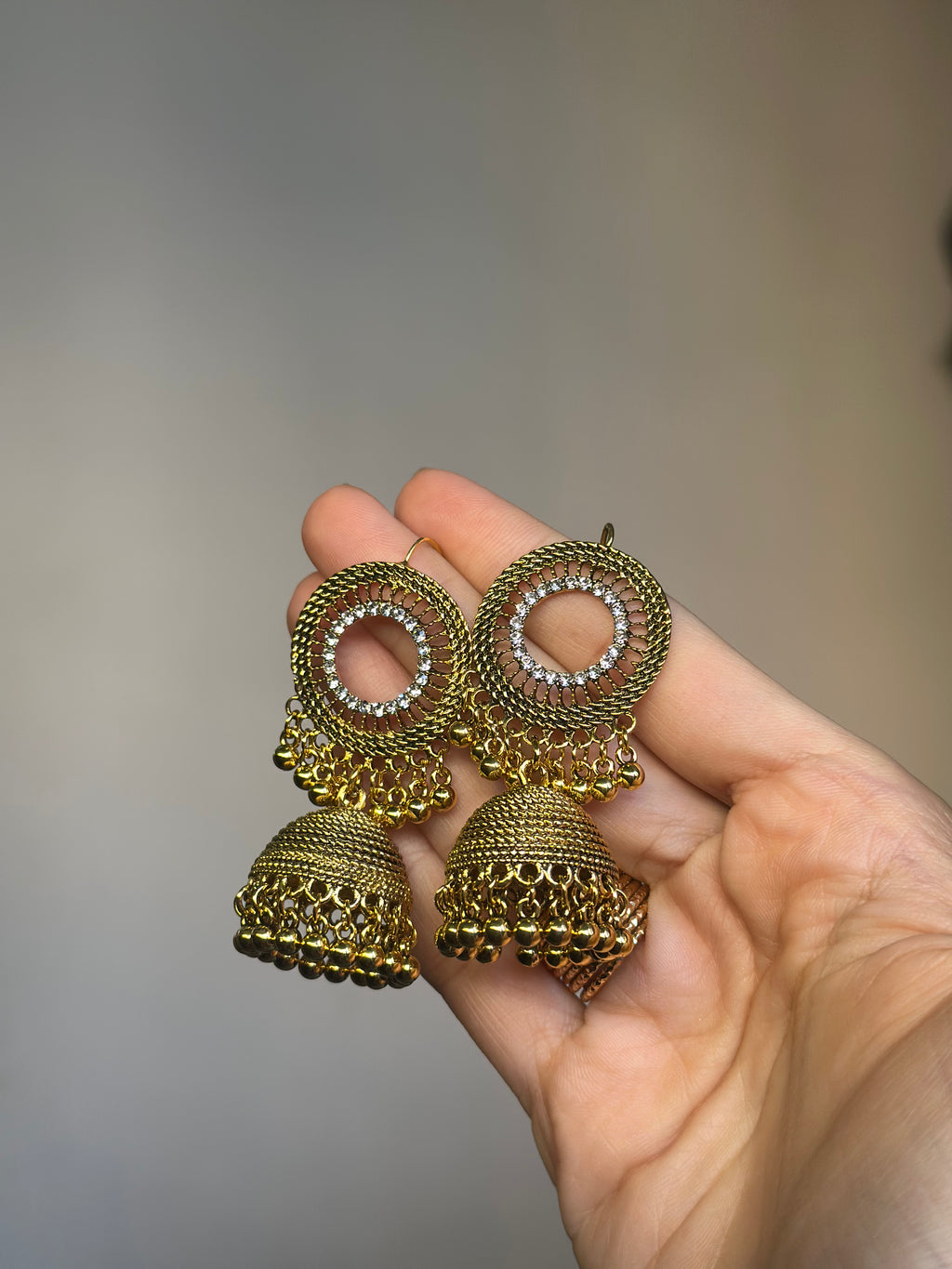 Gul jhumki copper - eid collection