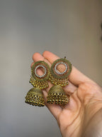 Gul jhumki copper - eid collection