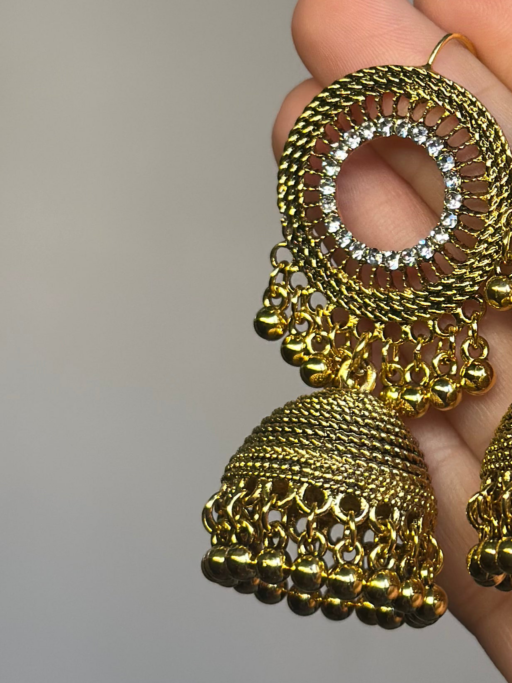 Gul jhumki copper - eid collection