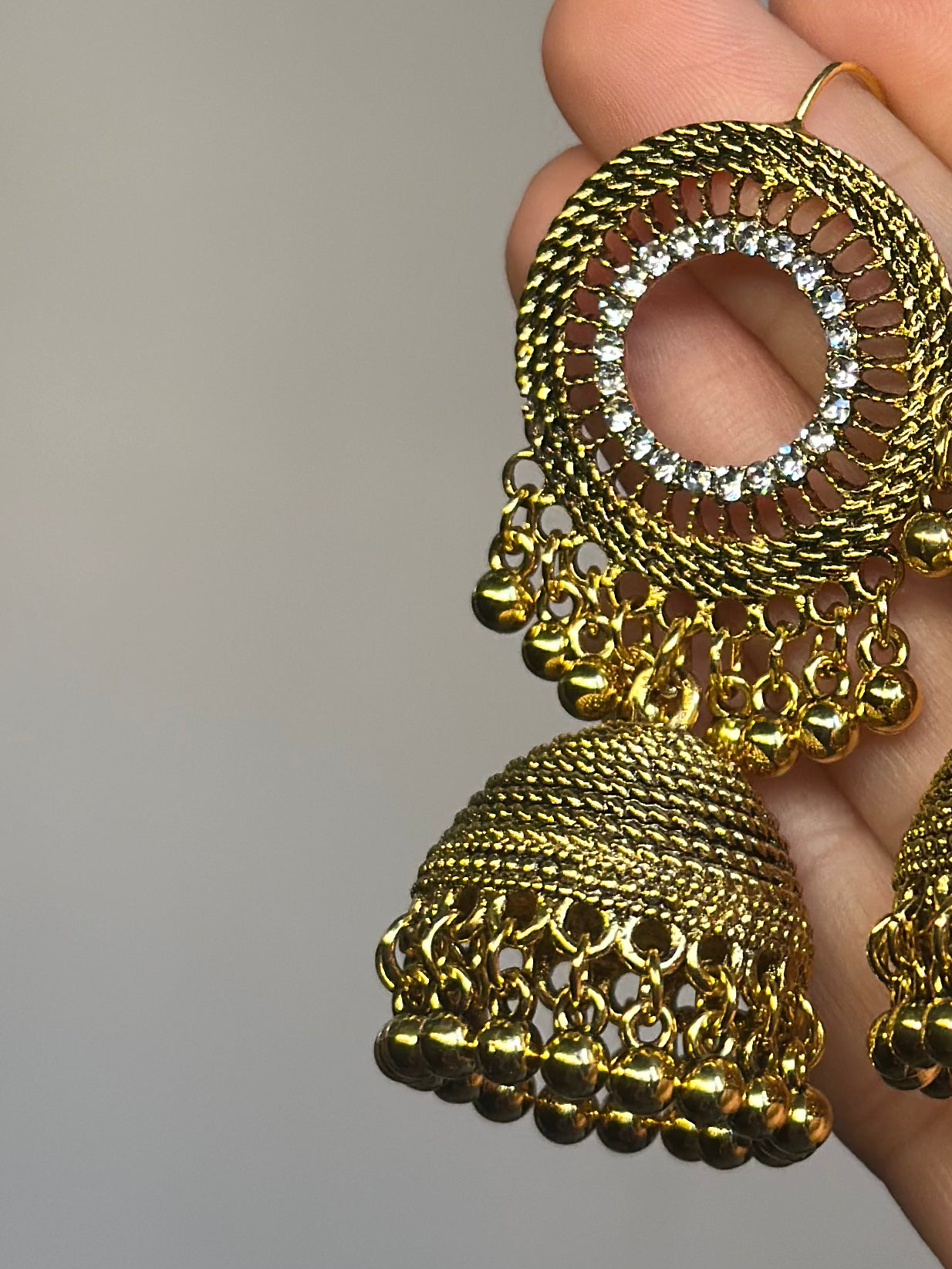 Gul jhumki copper - eid collection