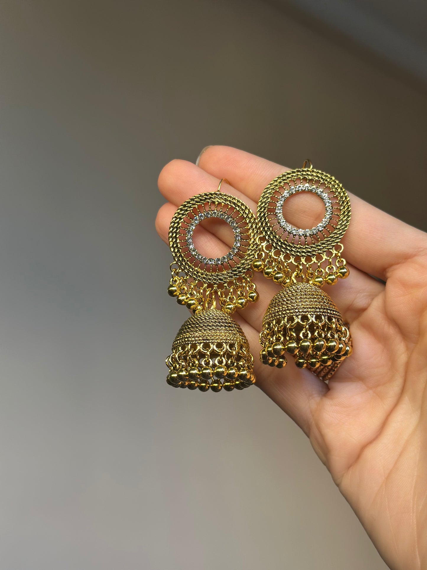 Gul jhumki copper - eid collection