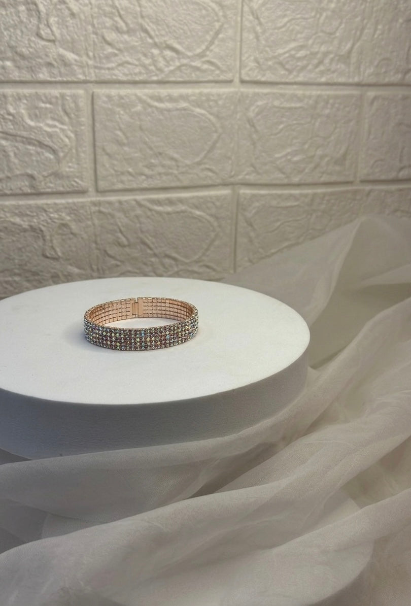 Sparkling Bracelet (Holographic) rose gold