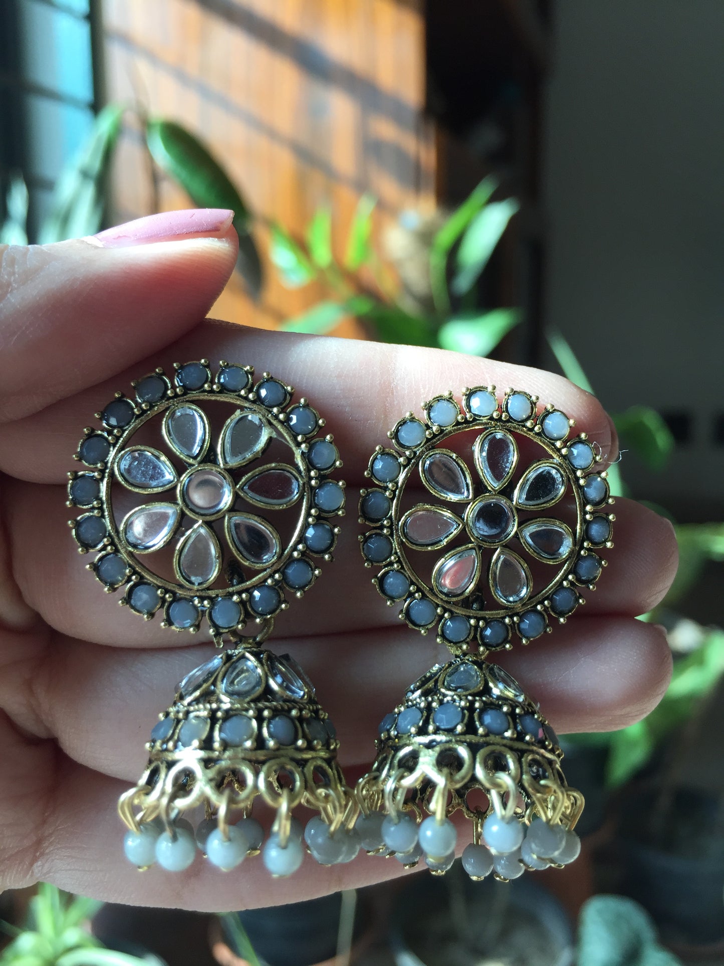EFS-1 Zaria Kundan Earrings
