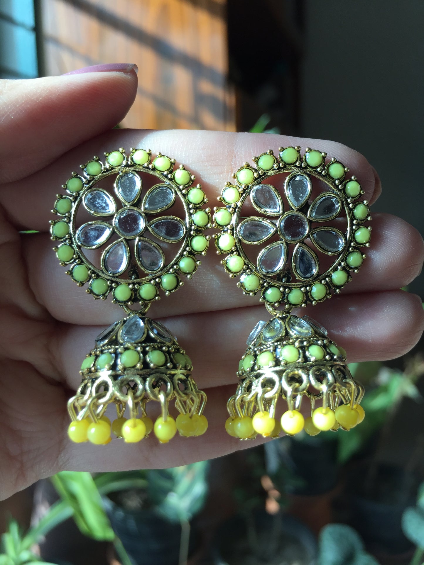 EFS-1 Zaria Kundan Earrings
