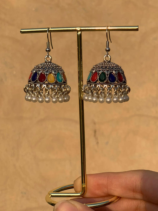 EFS-1 Katuri Jhumkay (Multicolor)