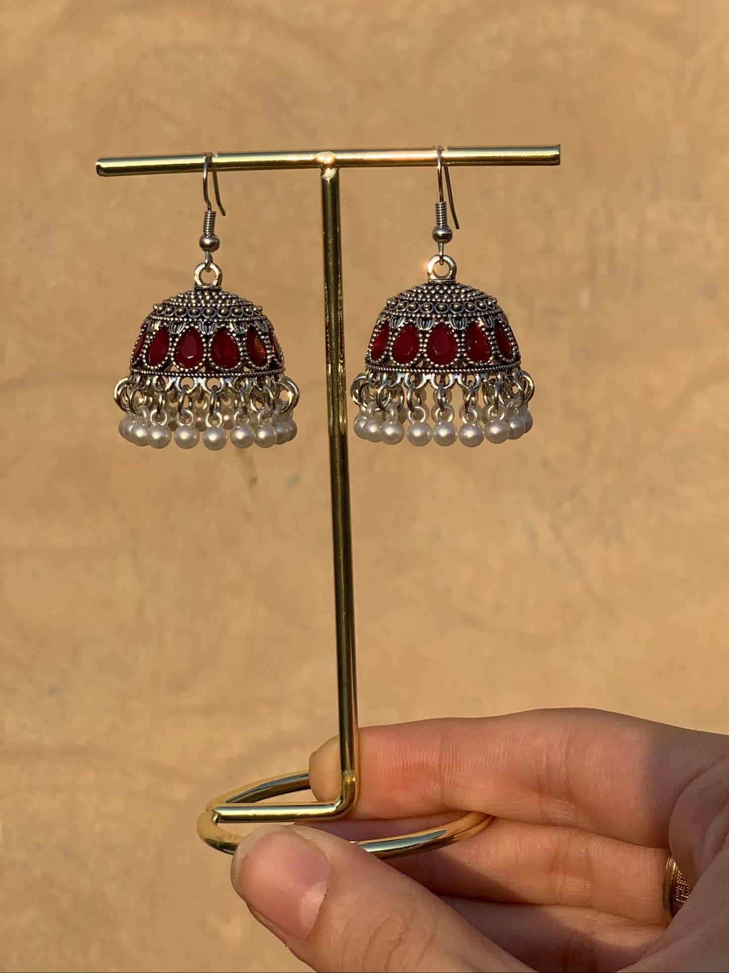EFS-1 Katuri Jhumkay (Maroon)