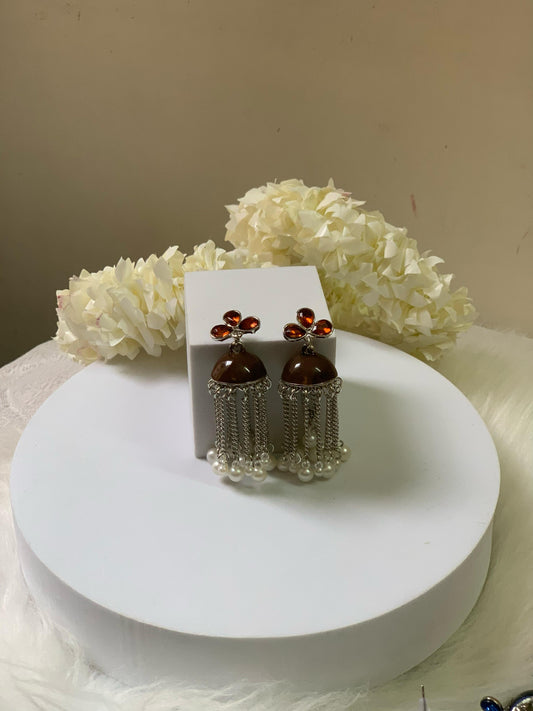 EFS-05 Moti Meena Jhumki - Brown