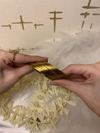 Gold Metal bangles (12 Pcs)