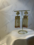 Warq Jhumkay - Gold Brown