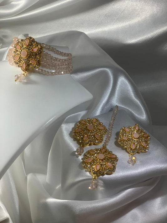Chameli Set - Peach