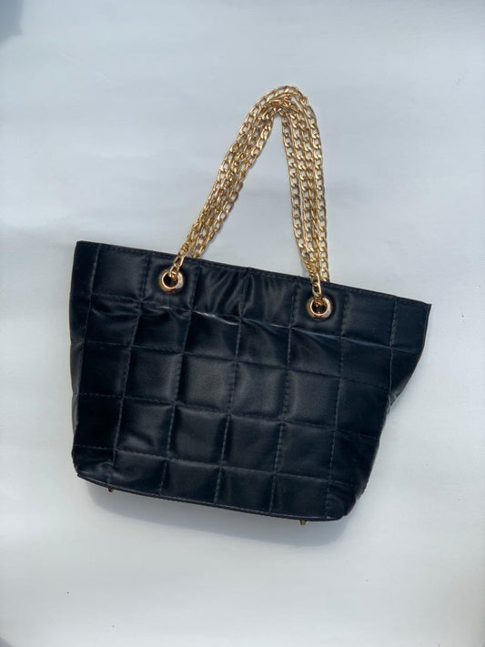 SWK-1 Black Embossed Bag