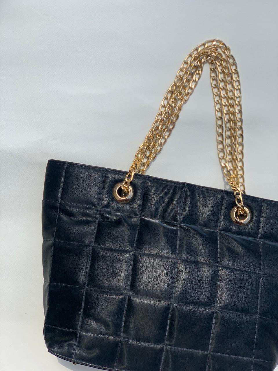 SWK-1 Black Embossed Bag