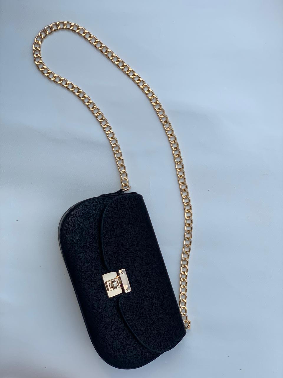 SWK-2 Black Clutch Bag