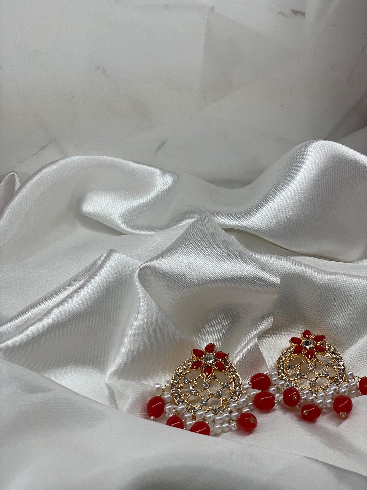 Zeba Earring - Red