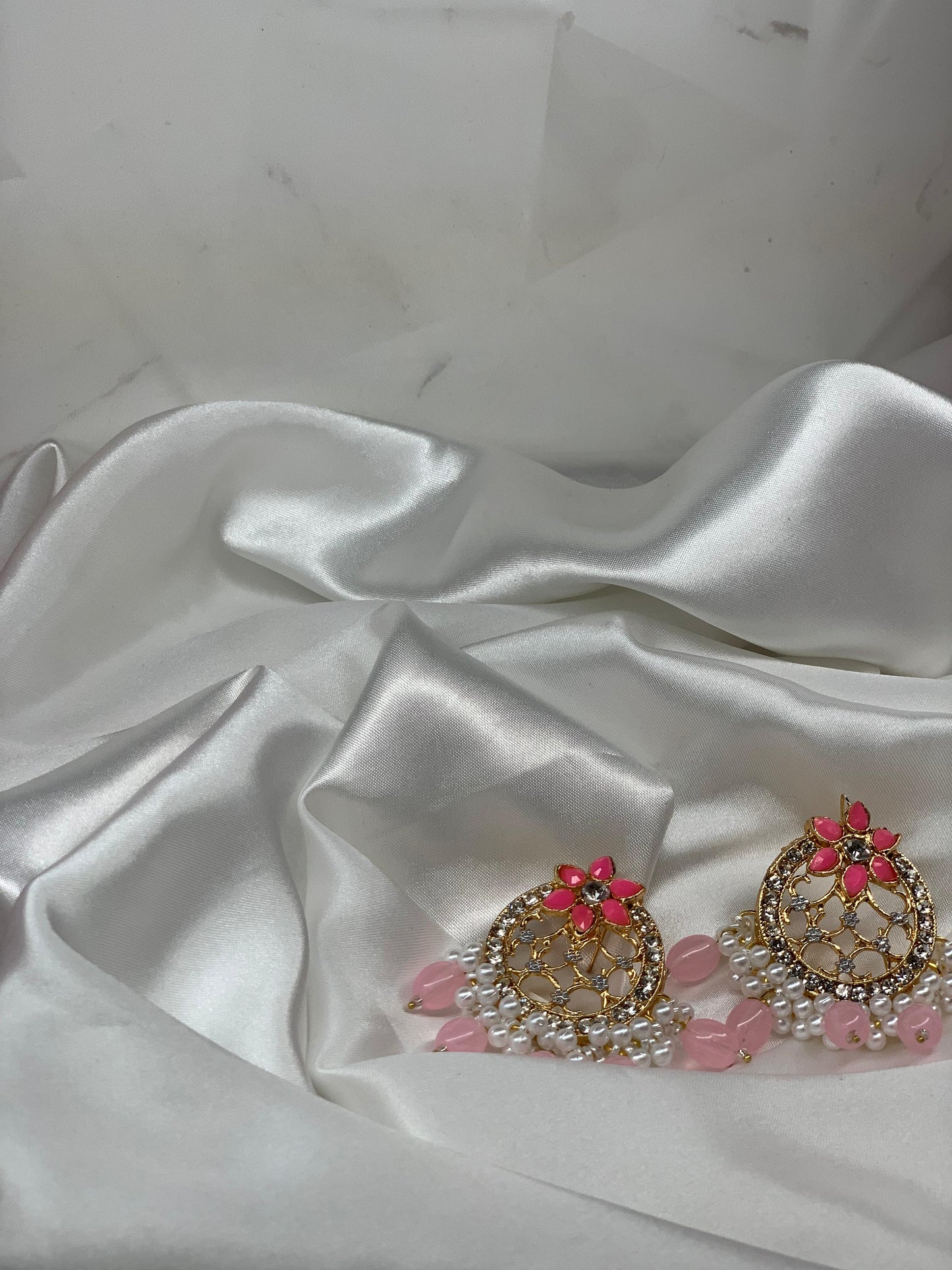 Zeba Earring - Pink