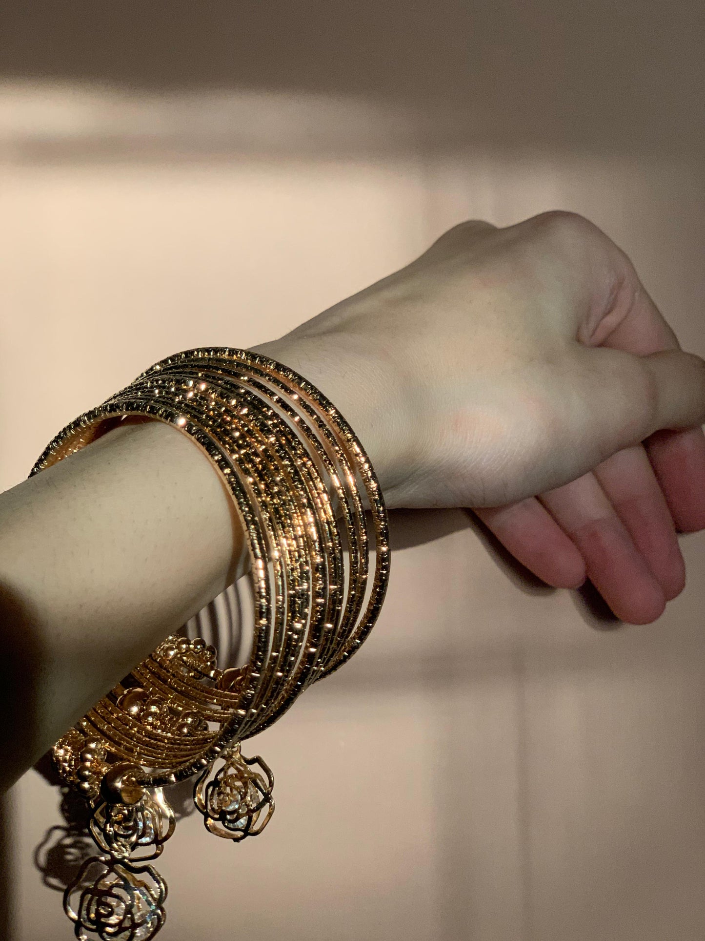 Latkan banges set - Gold