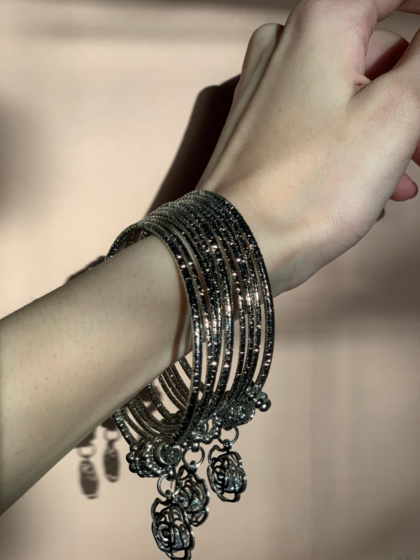 Latkan banges set - Silver