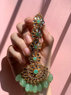 kundan Rani bindiya - Green