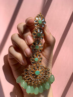 kundan Rani bindiya - Green