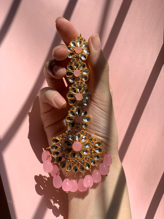 kundan Rani bindiya - Pink