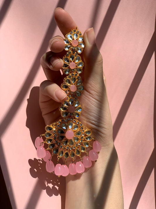 kundan Rani bindiya - Pink