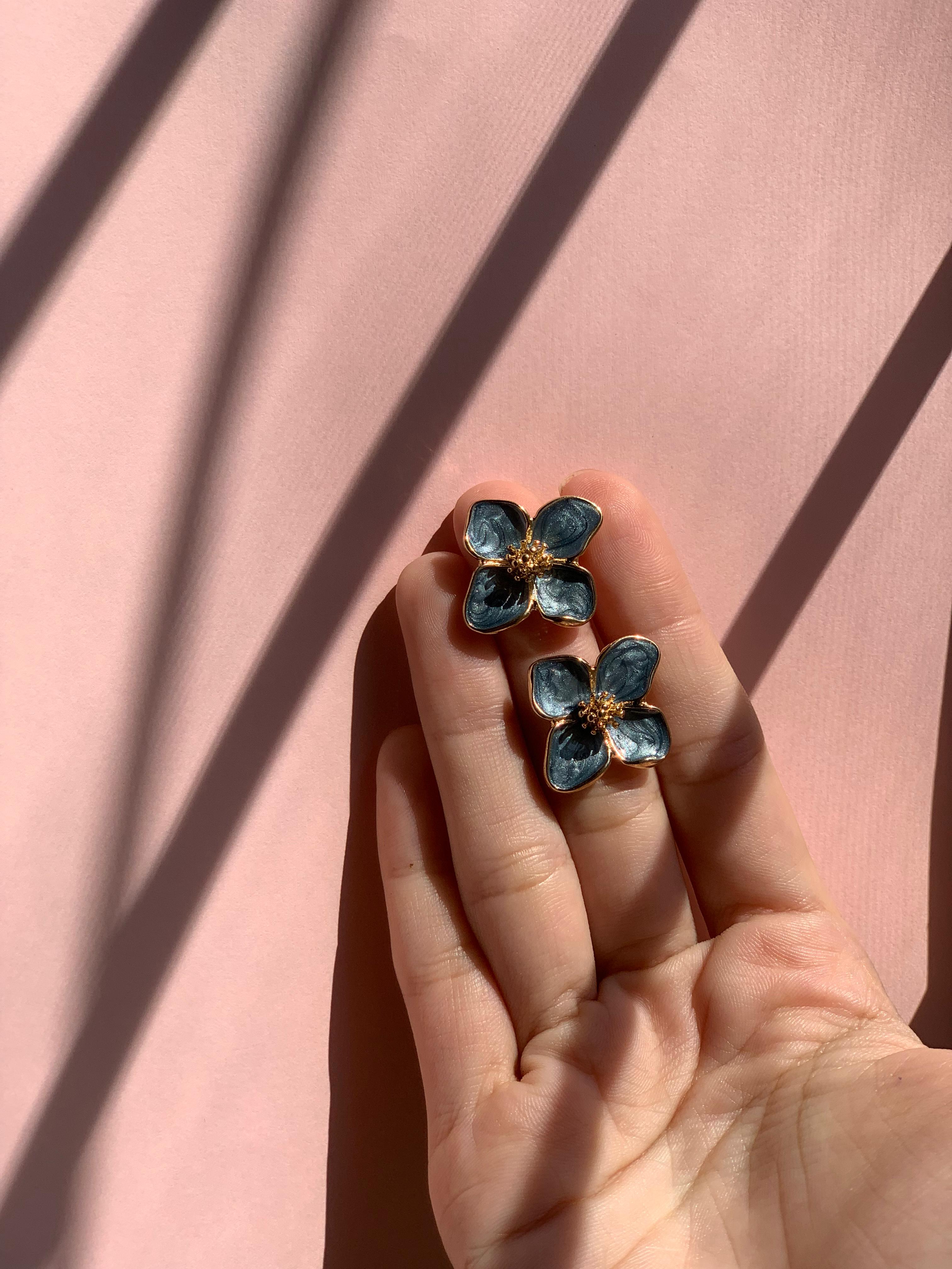 Floret - Dark Blue