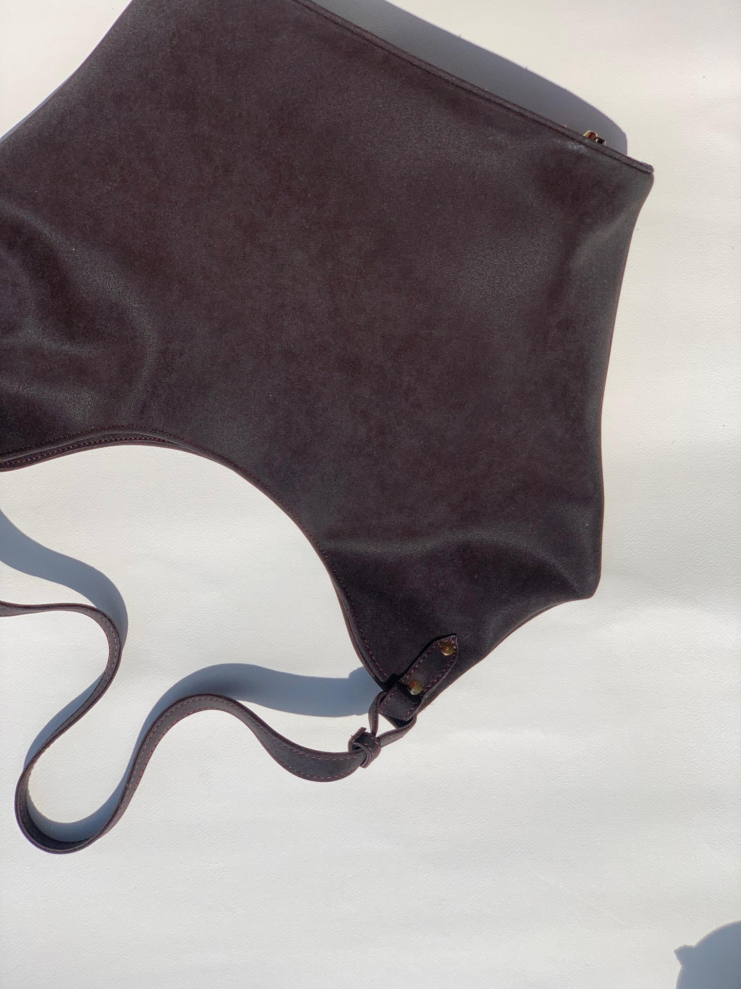 SW-003 Wide Shoulder Bag - Burgundy