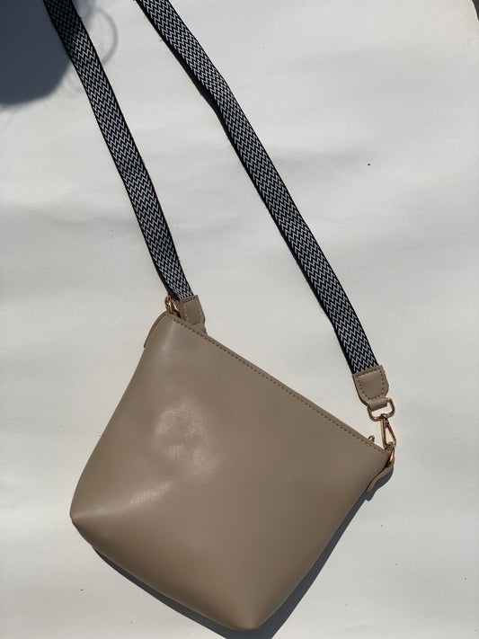 SW-013 Crossbody Bag - Beige