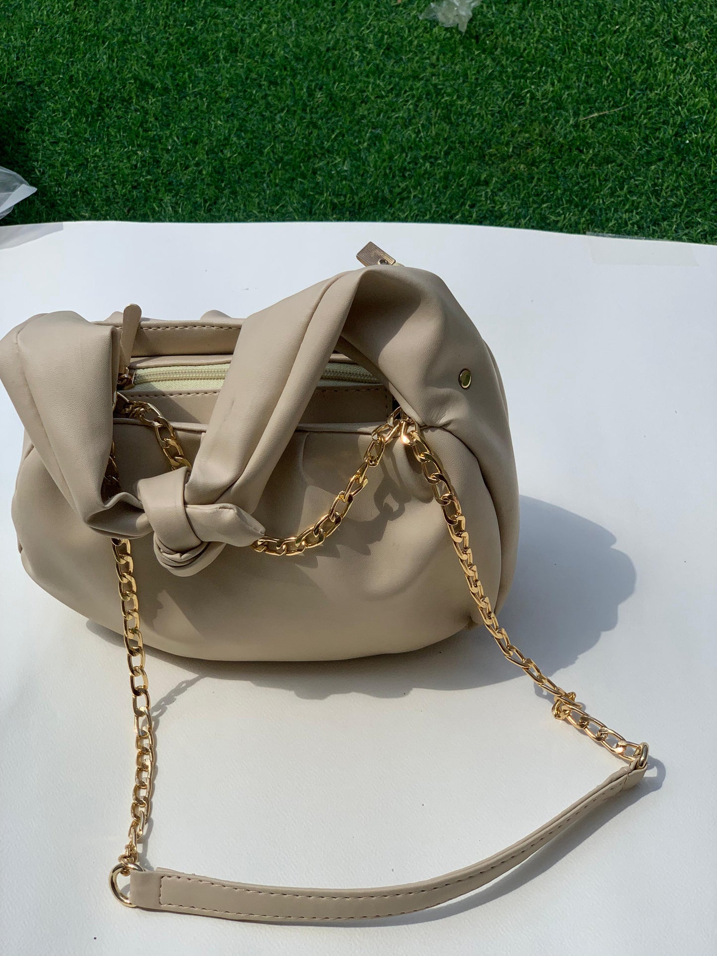 SW-009 Free Arm Handbag - Beige