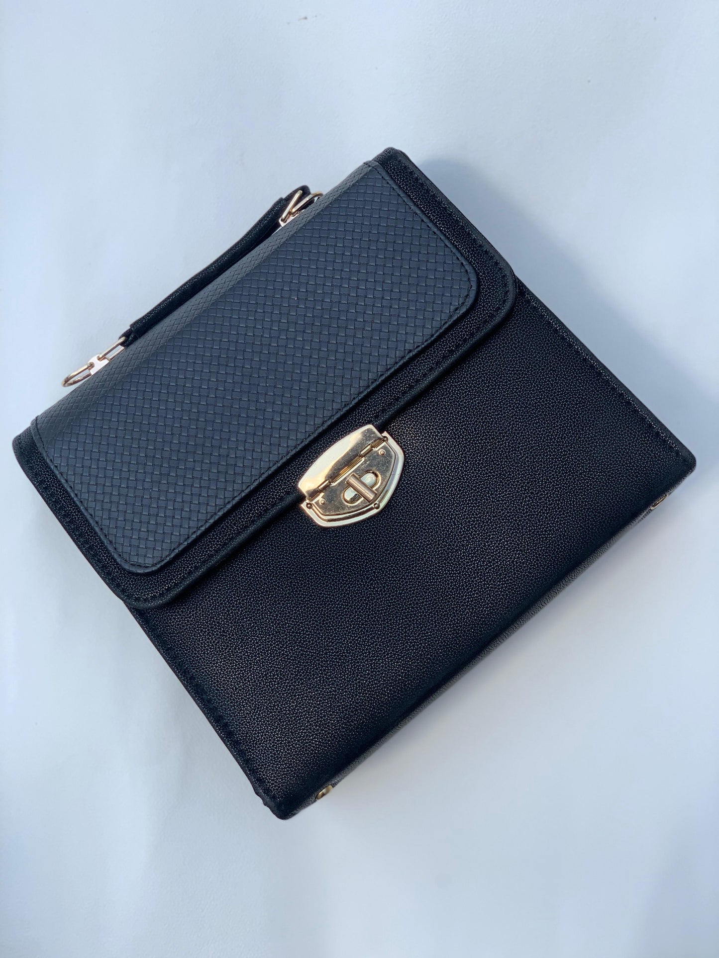 SW-012 Square Bag - Black