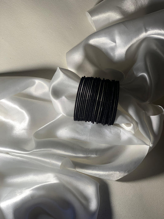 Velvet Bangles - Black