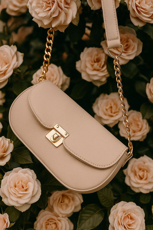 SW-002 Shoulder Clutch Bag	- Beige