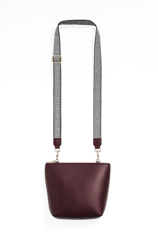 SW-013 Crossbody Bag - Maroon