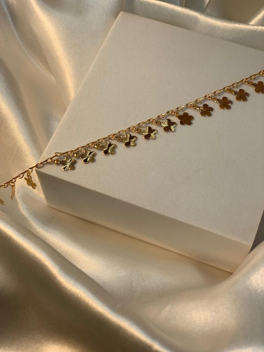 Phool anklet