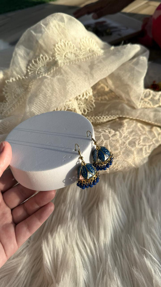 yasmeen earrings - Blue