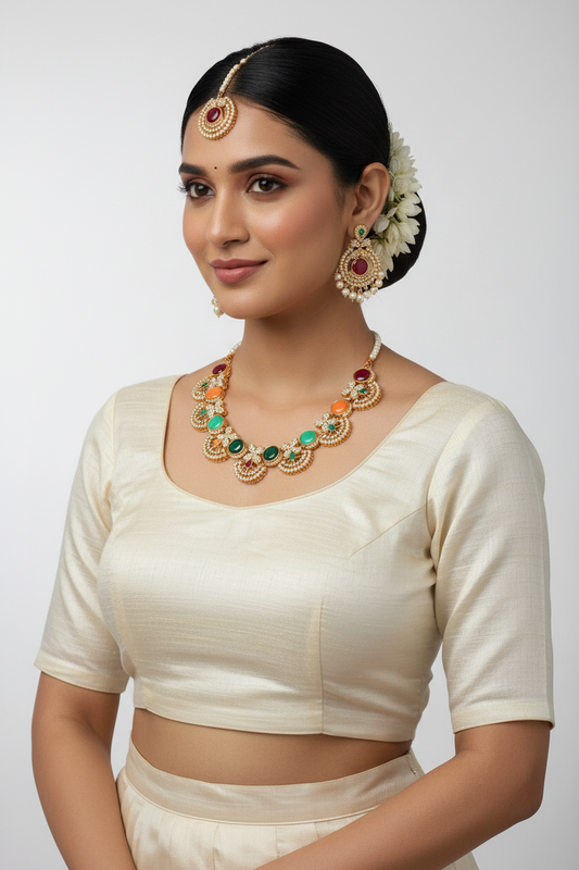 nourah phool bedazzled - Multicolor