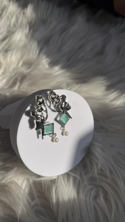 Phool chirya - Sea Green