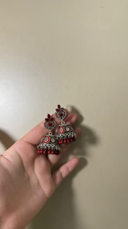 Teen booti paisley bedazzled - Maroon